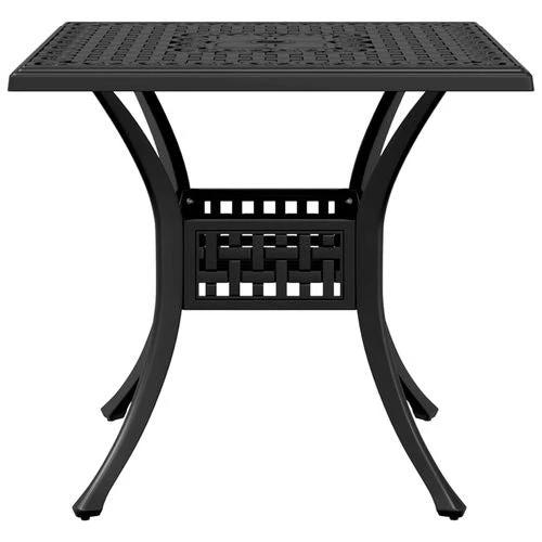 vidaXL Garden Table Bronze 80x80x75 cm Cast Aluminium by vidaXL