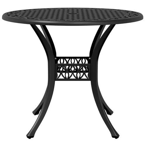 vidaXL Garden Table Bronze Ø90x75 cm Cast Aluminium - from vidaXL