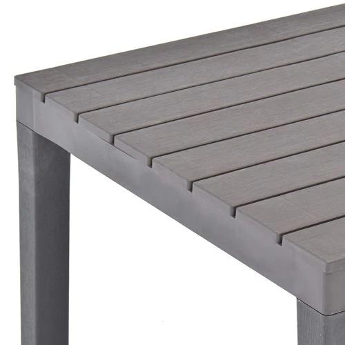 vidaXL Garden Table White 78x78x72 cm Plastic by vidaXL