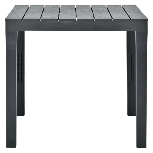 vidaXL Garden Table White 78x78x72 cm Plastic by vidaXL
