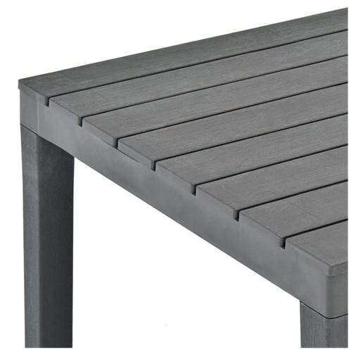 vidaXL Garden Table White 78x78x72 cm Plastic by vidaXL