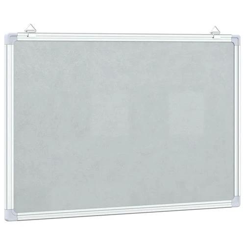 VidaXL Magnetic Whiteboard 40x30x1.7 cm Aluminium Frame Magnetic Surface For Home And Office by vidaXL