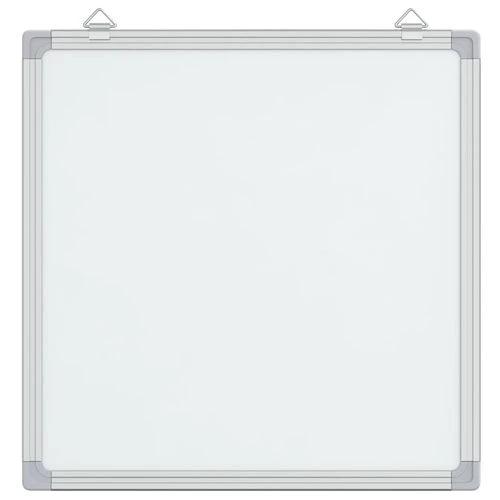 vidaXL Magnetic Whiteboard 40x30x1.7 cm Aluminium Frame Magnetic Surface For Home And Office - Whiteboard