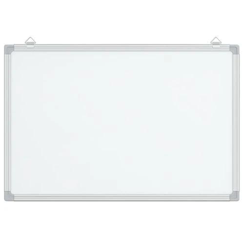 VidaXL Magnetic Whiteboard 40x30x1.7 cm Aluminium Frame Magnetic Surface For Home And Office by vidaXL