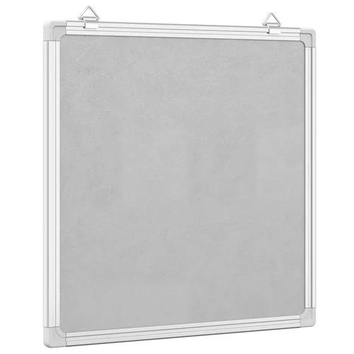 VidaXL Magnetic Whiteboard 40x30x1.7 cm Aluminium Frame Magnetic Surface For Home And Office by vidaXL