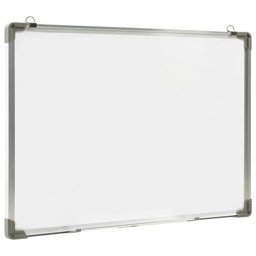 vidaXL Magnetic Whiteboard 110x60 cm Steel Lacquer Coated Surface For Home Office And Classroom by vidaXL