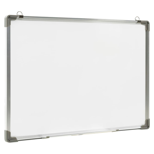 vidaXL Magnetic Whiteboard 110x60 cm Steel Lacquer Coated Surface For Home Office And Classroom by vidaXL