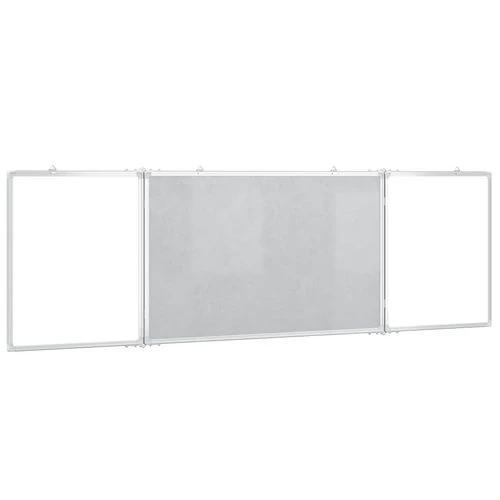 VidaXL Whiteboard 160x40x1.7cm Magnetic Office by vidaXL