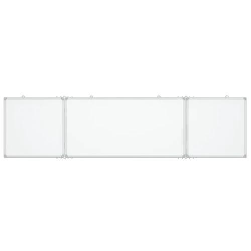VidaXL Whiteboard 160x40x1.7cm Magnetic Office by vidaXL
