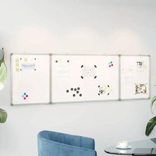 vidaXL Whiteboard 160x40x1.7cm Magnetic Office - Whiteboard
