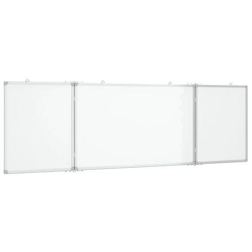VidaXL Whiteboard 160x40x1.7cm Magnetic Office by vidaXL