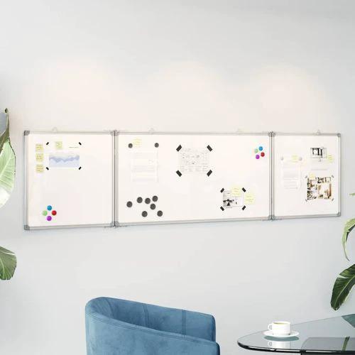 vidaXL Whiteboard 160x40x1.7cm Magnetic Office - Whiteboard
