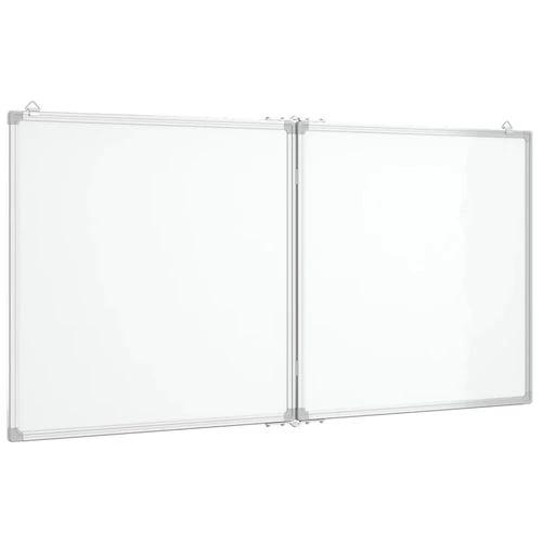 vidaXL Whiteboard 80x80x1.7 cm Magnetic For Home by vidaXL
