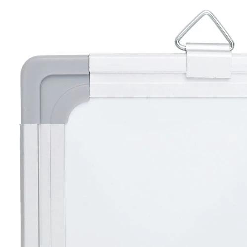 vidaXL Whiteboard 80x80x1.7 cm Magnetic For Home - Whiteboard