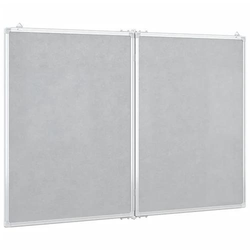 vidaXL Whiteboard 80x80x1.7 cm Magnetic For Home - Whiteboard