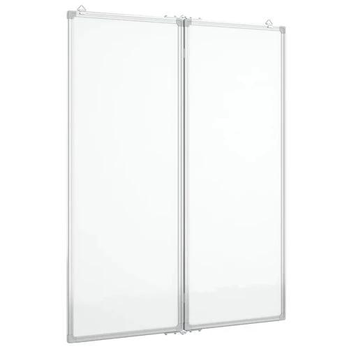 vidaXL Whiteboard 80x80x1.7 cm Magnetic For Home - Whiteboard