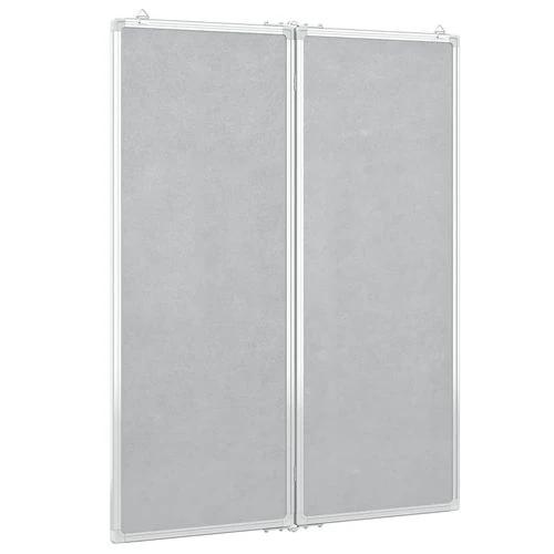 vidaXL Whiteboard 80x80x1.7 cm Magnetic For Home - Whiteboard
