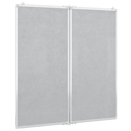 vidaXL Whiteboard 80x80x1.7 cm Magnetic For Home - Whiteboard