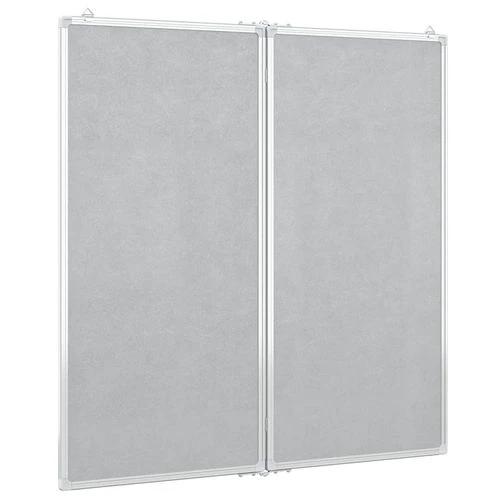vidaXL Whiteboard 80x80x1.7 cm Magnetic For Home - Whiteboard