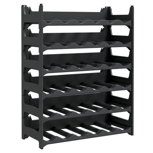 vidaXL Wine Rack for 36 Bottles PP Stackable by vidaXL
