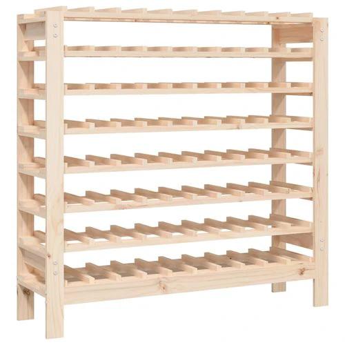 vidaXL Wine Rack 109.5x30x107.5 cm Solid Wood Pine - Wine Rack