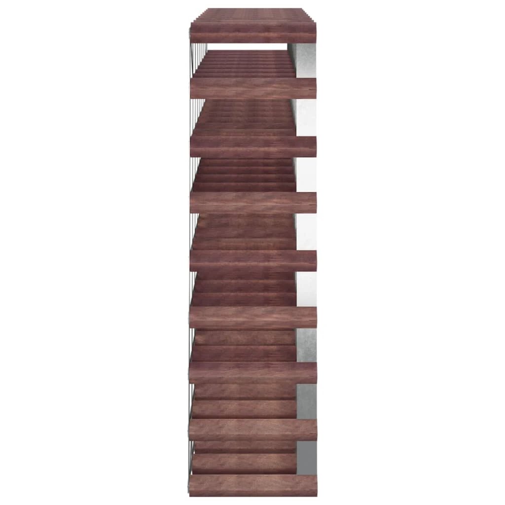 vidaXL Wine Rack for 12 Bottles Brown Solid Wood Pine - Wine Rack