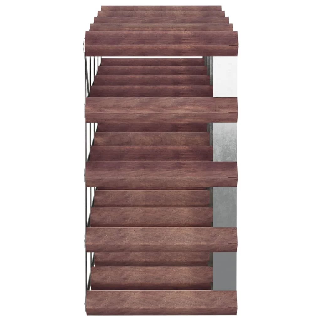 vidaXL Wine Rack for 12 Bottles Brown Solid Wood Pine - Wine Rack
