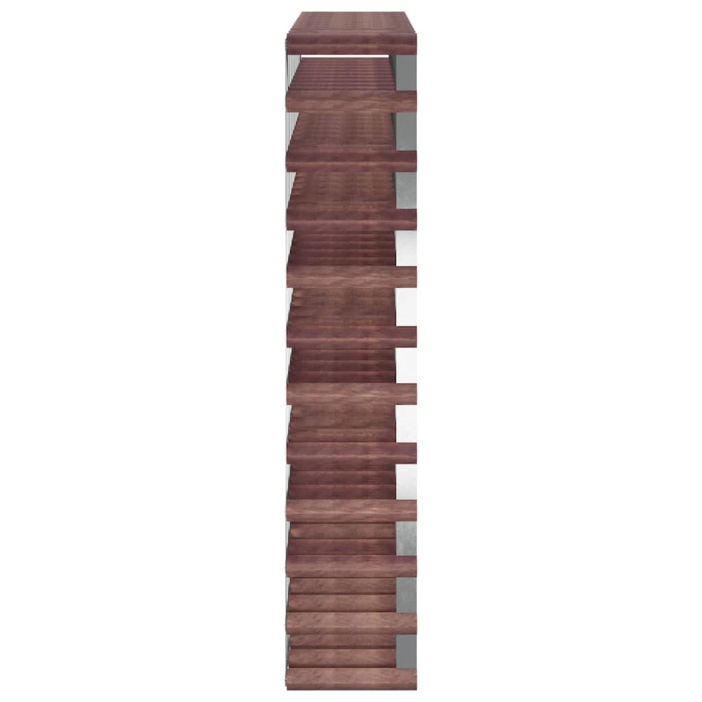 vidaXL Wine Rack for 12 Bottles Brown Solid Wood Pine - Wine Rack