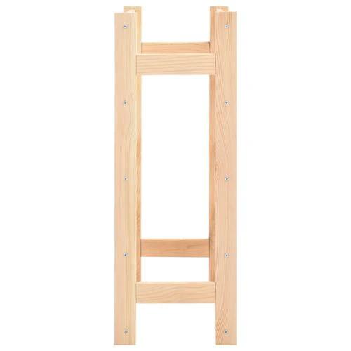 Wine Rack for 20 Bottles Pinewood by vidaXL