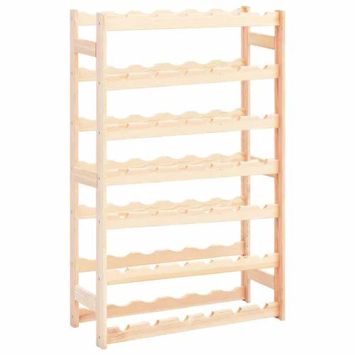 vidaXL Wine Rack for 42 Bottles Pinewood - Wine Rack