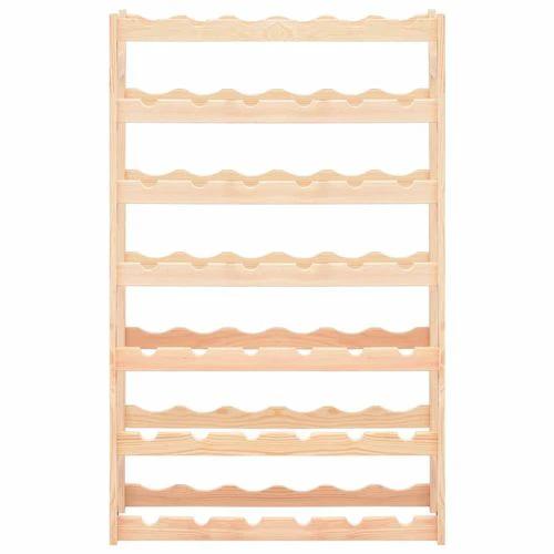 vidaXL Wine Rack for 42 Bottles Pinewood - Wine Rack