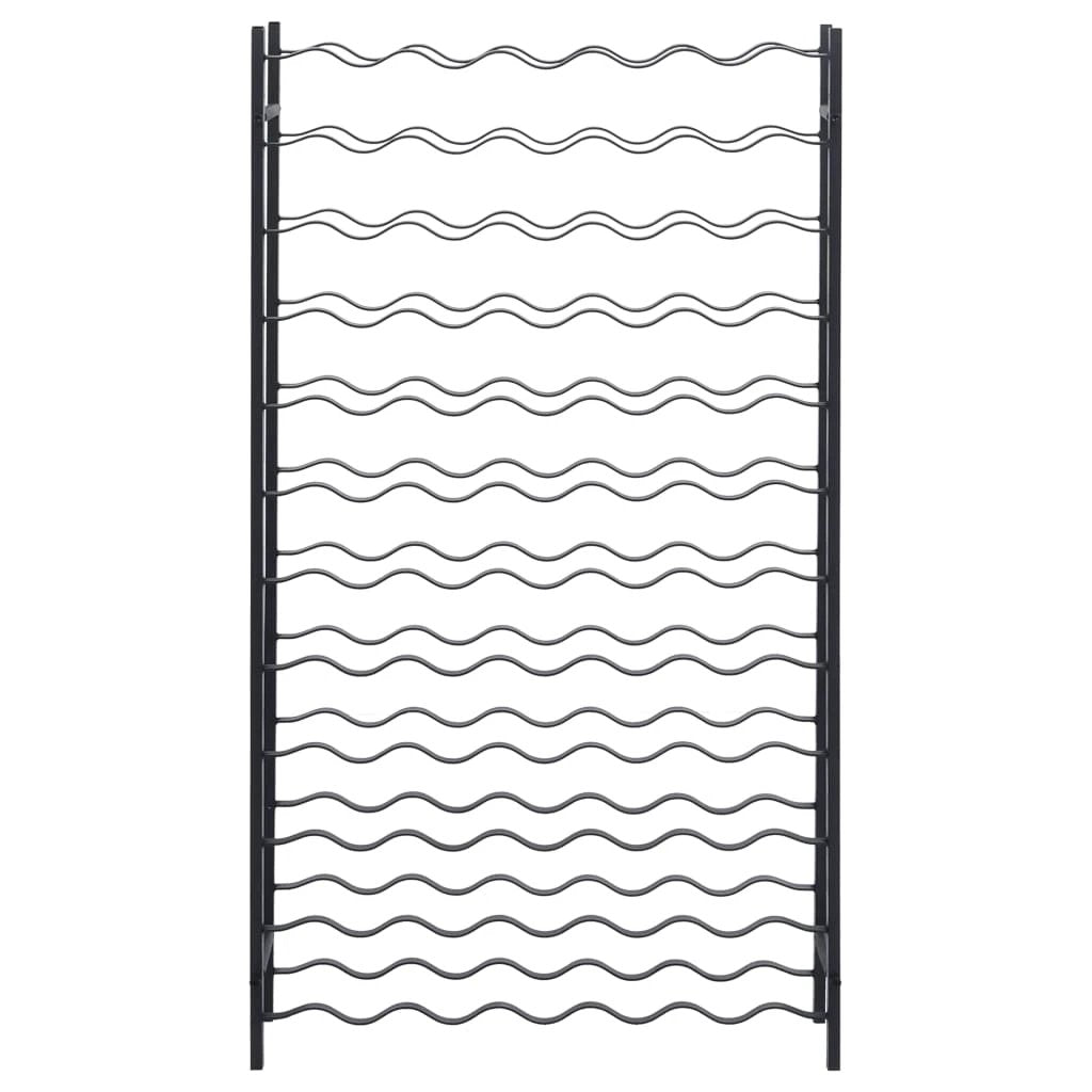vidaXL Wine Rack for 48 Bottles White Metal - Wine Rack