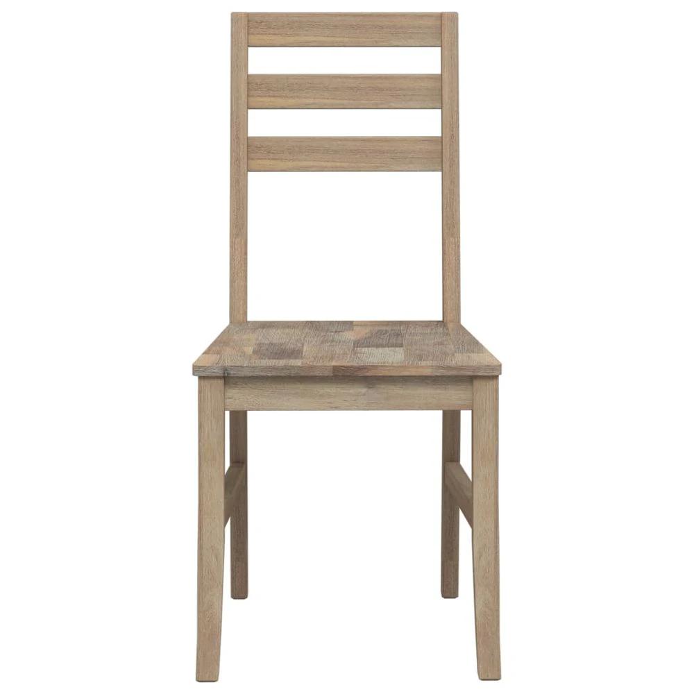 Dining Chairs 8 pcs vidaXL Solid Wood Acacia by vidaXL