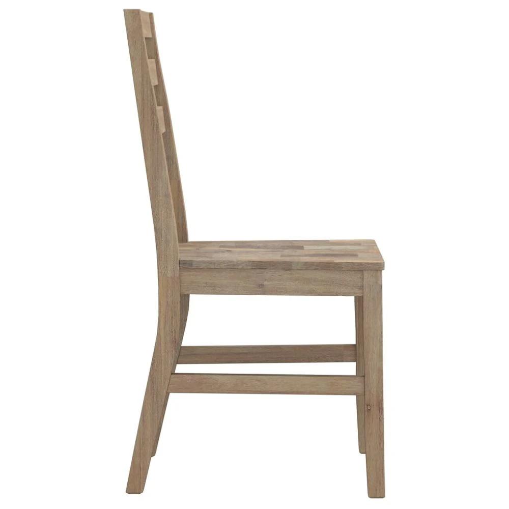 Dining Chairs 8 pcs vidaXL Solid Wood Acacia by vidaXL