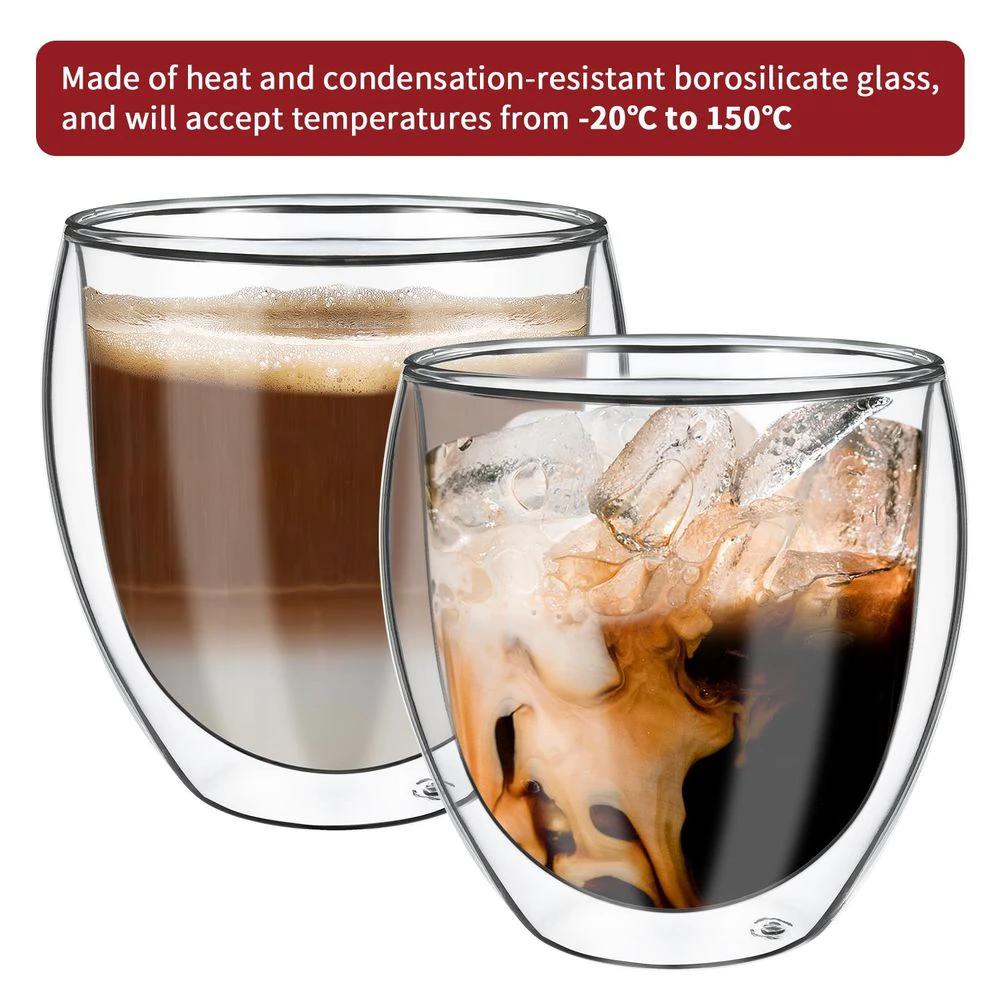 VINSANI DOUBLE WALL GLASSES ARC 1010065 by Vinsani