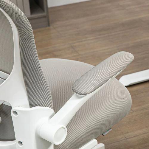 Vinsetto Mesh Office Chair with Headrest, 4D Lumbar Support, Flip-up Arm by Vinsetto